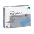 Produktbild: WERO Weroplast® AquaFlex Detect Fingerkuppenpflaster 8 x 4,5 cm – detektierbar, wasserfest, elastisch, latexfrei, einzeln verpackt, 50 Stück