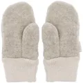 Produktbild: Fäustlinge MAXIMO, Mädchen, Gr. 3, beige (düne), Fleece, Wolle, Handschuhe Fäustlinge, Wollfleece, Strickbündchen, temperaturregulierend, schnell trocknend