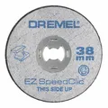 Produktbild: Bosch DREMEL EZ SpeedClic: Metall-Trennscheiben, 12er-Pack 2615S456JD