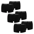 Produktbild: PUMA 6 er Pack Short Boxer Boxershorts Men Pant Unterwäsche kurz 100000884, Farbe:001 - Black, Bekleidungsgröße:L