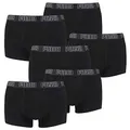 Produktbild: PUMA 6 er Pack Short Boxer Boxershorts Men Pant Unterwäsche kurz 100000884, Farbe:001 - Black, Bekleidungsgröße:L