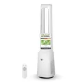 Produktbild: aeco AirX Guard 2-in-1 Turmventilator mit H13 HEPA Luftreiniger Rotorloser Standventilator mit Fernbedienung 38db Leise Ventilator 10 Geschwindigkeiten 3 Modi 60° Oszillation 12h Timer LED Display