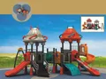 Produktbild: Spielturm mit Rutsche Kletterwand Spielplatz Spiel Kletter Plätze Spielplätze