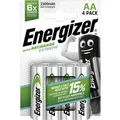 Produktbild: Energizer - akku aalr6 wiederaufladbar ni mh 2300 mah 4er pack