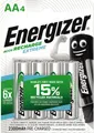 Produktbild: Energizer Akku Recharge Extreme Mignon NiMh 2300 mAh VE=4 Stück Batterie
