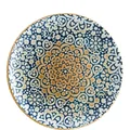Produktbild: Bonna Alhambra Gourmet Blau Beige 6x Speiseteller Essteller Teller flach 30cm