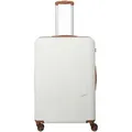 Produktbild: Travelite Bali - 4-Rollen-Trolley L 77 cm (weiß/cognac)