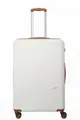 Produktbild: travelite Handgepäckkoffer Travelite Bali L Weiss/Cognac 4w Trolley