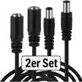Produktbild: 2x Verlängerungskabel HUE PLay Lightbar 3m Verlängerung Playbar Kabel schwarz