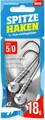 Produktbild: Lieblingsköder Spitze Haken 5/0 - 2 Jighaken, Gewicht:Gr. 5/0 18g
