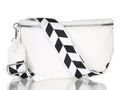 Produktbild: simaranda Handtasche Gürteltasche Damen 25 Weiß Klein 23 x 14 x 7 cm