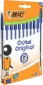 Produktbild: 516352 BIC Kugelschreiber Cristal Original transparent Schreibfarbe blau 10  ~D~