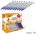 Produktbild: 10x BIC Kugelschreiber Cristal Medium 0,4 Clip - Stick- Blau - 10 Stück - Medium
