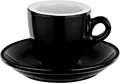 Produktbild: Espressotasse, Tasse für Mokka und Espresso 56 ml – Extra Dickwandig, Schwarz...