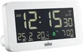 Produktbild: Braun Radiowecker Braun Uhren BC10W Funkwecker Uhren/Wecker Weiss