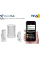 Produktbild: TFA - Starter-Set Regen +Temperatur WEATHERHUB  31.4004.02 - weiß