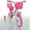 Produktbild: 12 Zoll Kinderfahrrad Mädchenfahrrad Dino Bikes Unicorn Einhorn - Weiß