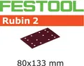 Produktbild: Festool Schleifmittel Rubin 2 80x133 RU/50