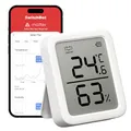 Produktbild: SwitchBot Thermometer Hygrometer Innen, Bluetooth Hygrometer Digital Temperatur Feuchtigkeit Sensor mit APP & Datenspeicherung, Taupunkt/VPD/Absolute Feuchtigkeitssensor