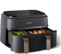 Produktbild: PHILIPS NA352/00 Airfryer 3000 Series Dual Basket 9L Kapazität