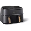 Produktbild: Heißluftfritteuse Philips Airfryer NA352/00 9 Liter mit doppeltem Korb Airfry