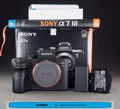 Produktbild: Sony Alpha A7 III 24,2MP 11.400 Auslösungen Sehr Guter Zustand OVP