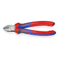 Produktbild: KNIPEX 70 02 180 Seitenschneider mit Comfort-Griffen schwarz atramentiert 180 mm