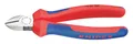 Produktbild: Knipex Seitenschneider poliert 180 mm mit Mehrkomponenten-Griff - 70 02 180