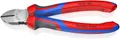 Produktbild: KNIPEX Seitenschneider mit Comfort-Griffen schwarz atramentiert 180 mm