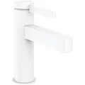 Produktbild: Finoris - Waschtisch Einhebelmischer 100, mit Ablaufgarnitur Push-Open, EcoSmart, weiß matt 76010700 - Hansgrohe