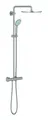 Produktbild: Grohe Euphoria 310 Duschsystem mit Thermostatbatterie - Supersteel - 26075DC0