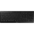 Produktbild: STREAM KEYBOARD WIRELESS, Tastatur schwarz, DE-Layout, Cherry SX-Scherentechnologie