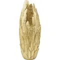 Produktbild: Kare Design Vase Feathers Gold, Feder Design, Bodenvase, Deko Vase, Blumenvase, Accessoire, Modern, Tischvase, Wohnzimmer Dekoration, 80x34x34 cm (H/B/T)