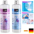 Produktbild: Flüssigsilikon 580g Lichtdurchlässig Silikonkautschuk 1:1 für Formen Gießen