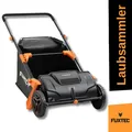 Produktbild: FUXTEC Laubsammler 530mm Arbeitsbreite FX-LS52 Rasensammler mit Fangkorb