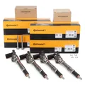 Produktbild: 4x CONTI Einspritzdüse + Zubehör für VW GOLF 6 PASSAT POLO TOURAN A1 A3 1.6 TDI