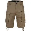 Produktbild: G-STAR Herren Cargoshorts - Rovic Zip Relaxed 1/2 , kurz, Premium Mico Stretch, einfarbig Hellbraun 29W