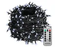Produktbild: monzana Lichterkette, 200/400/600 LEDs warmweiß/kaltweiß/bunt Weihnachtsbaum