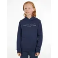 Produktbild: Tommy Hilfiger Kapuzensweatshirt ESSENTIAL HOODIE Kinder Kids Junior MiniMe,für Jungen und Mädchen blau 98 (3J)