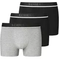 Produktbild: Schiesser Boxer 95/5 (3er-Pack) mit sportlichem Logo-Webgummibund grau|schwarz 6