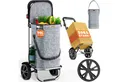 Produktbild: monzana Einkaufstrolley, 2in1 56L bis 50 kg klappbar abnehmbare Tasche Handwagen Einkaufswagen