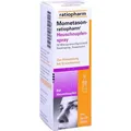 Produktbild: MOMETASON-ratiopharm Heuschnupfenspray, 18g, 140 Sprühstöße, PZN 12457986