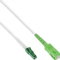 Produktbild: InLine LWL Simplex Kabel, FTTH, LC/APC 8° zu SC/APC 8°, 9/125µm, OS2, 1m (88401)