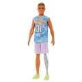 Produktbild: BESTELLUNG - EINZELN BESTELLBAR - Mattel DWK44; HJT11 - Barbie Fashionista Ken-Puppe mit Prothese im Sport-Look