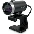 Produktbild: Microsoft LifeCam Cinema for Business Webcam 1280 x 720 Pixel USB 2.0 Schwarz - Schwarz/Silber