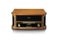 Produktbild: Lenco Retro-Plattenspieler aus Holz mit Bluetooth, DAB+/FM-Radio, USB-Versch Plattenspieler (Bluetooth,Kassette,CD,Zeile,LP,Radio,USB, Retro-Design mit CD-Fach, USB-Format für MP3 & Lautsprecher integriert)