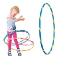 Produktbild: Hoopomania Hula-Hoop-Reifen Bunter Kinder Hula Hoop für kleine Profis, Ø70cm, Blau-Gelb