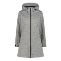 Produktbild: CMP Woman Coat FIX Hood gesso mel.-antracite (10XP) 48