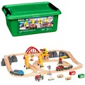 Produktbild: BRIO World 63309700 Frachten Set Deluxe - BRIO Set - Holzspielzeug ab 3 Jahre