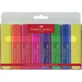 Produktbild: Faber-Castell Textliner, 8er Etui fluorescent (8 x) (154662)